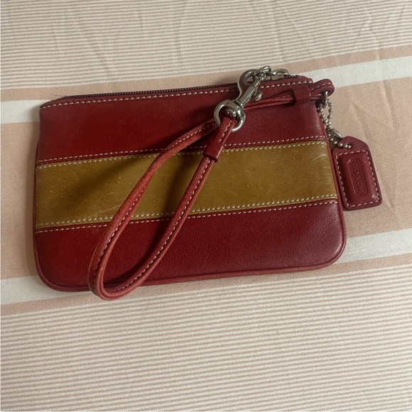 Coach vintage Leather Wristlet wallet - Picture 7 of 7